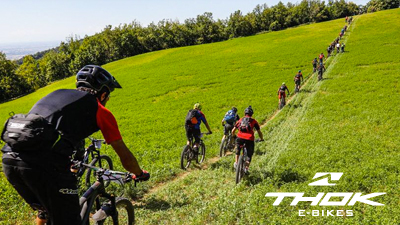 Escursione in e-bike sulle colline dell'Oltrepò Pavese