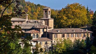 Eremo di Sant'Alberto di Butrio tra le colline dell'Oltrepò Pavese