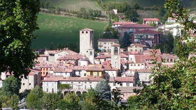 Portici del borgo medievale di Varzi